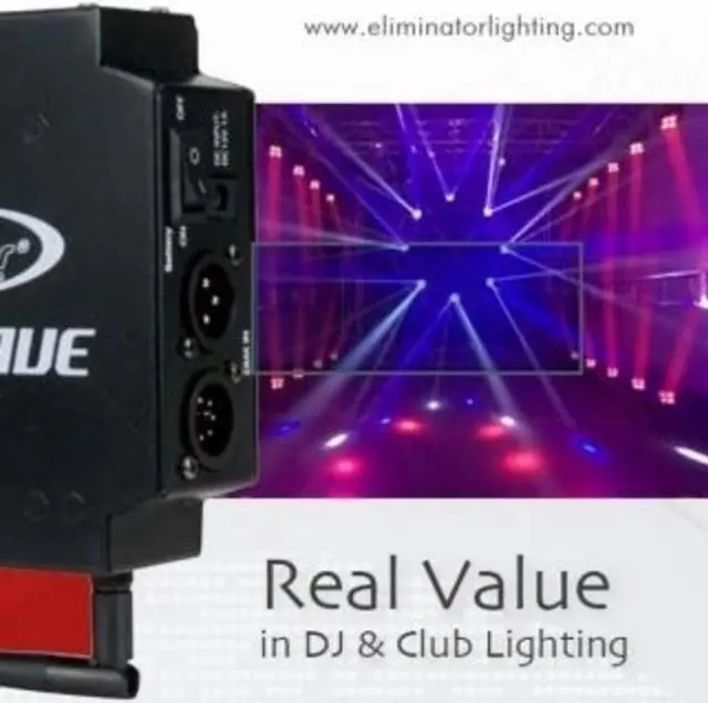 Alt view image 5 of 6 - Eliminator DMXWAVE Wireless Dmx Transceiver