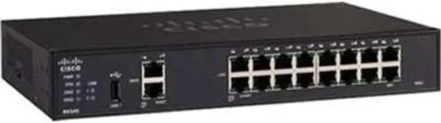Alt view image 4 of 5 - Cisco RV345 Router - 18 Ports - Management Port - SlotsGigabit Ethernet - Rack-mountable