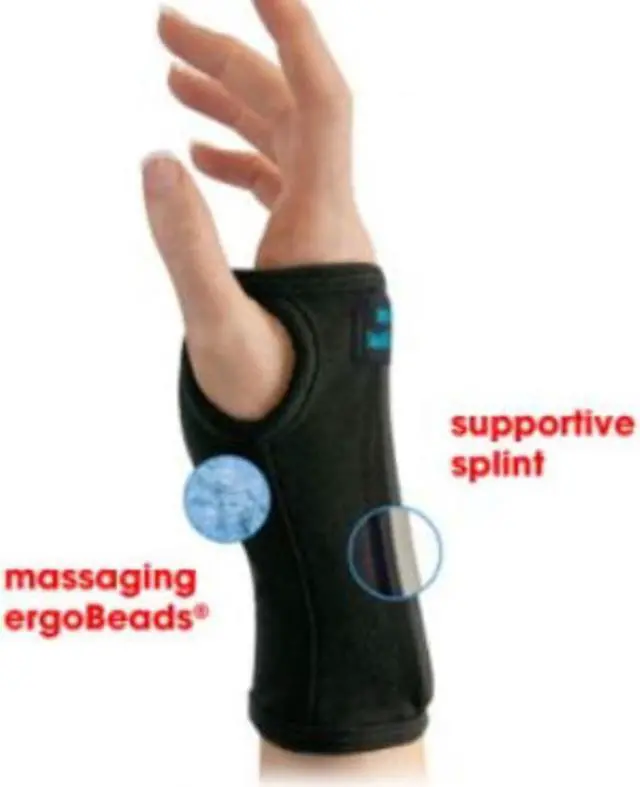 Alt view image 6 of 8 - SmartGlove Wrist Wrap Large Black