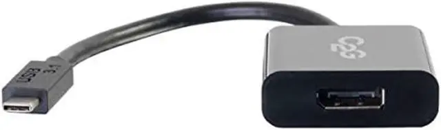 Alt view image 10 of 16 - C2g Usb C To Displayport Adapter Converter - Usb To Displayport Black Taa