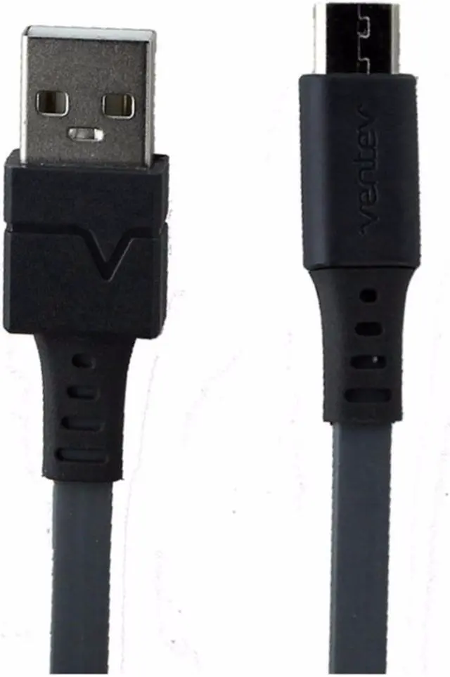 Alt view image 9 of 14 - Ventev Charge/Sync Cable Micro USB 6ft Grey Charge/Sync Cables