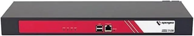Alt view image 7 of 13 - Opengear CM7100 Series - Console Server - 256 MB - DDR3 SDRAM - Twisted Pair - 2 x Network (RJ-45) - 2 x USB - 32 x Serial Port - Gigabit Ethernet - Management Port - Rack-mountable
