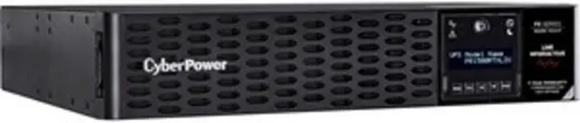 Alt view image 18 of 20 - CyberPower PR1500RTXL2UCN - UPS - 2U - line-interactive - 100/110/120/125 VAC - 1500Watt - 1500VA - USB, Serial, SNMP, Relay, Cloud, EPO - 8 NEMA 5-15R - Black