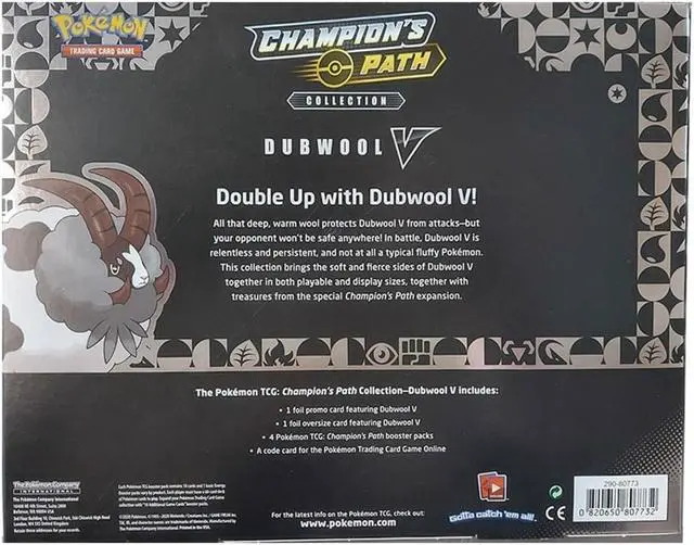 Alt view image 2 of 8 - Pokemon TCG: Champion's Path Collection [Dubwool V]
