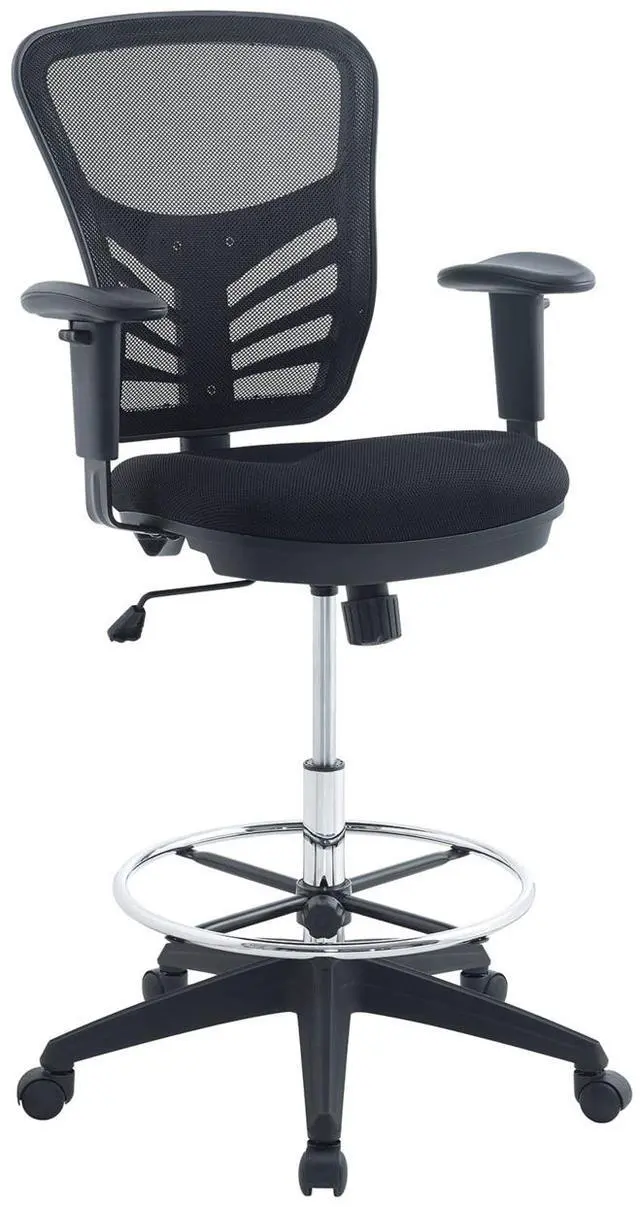 Alt view image 6 of 13 - Articulate Drafting Chair WL-02438-MW