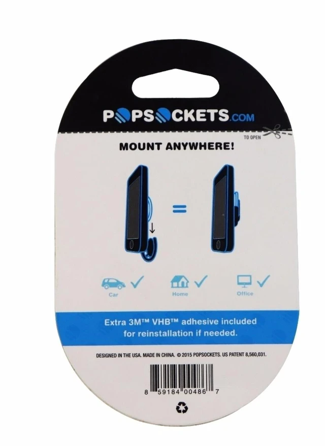 Alt view image 17 of 20 - Popsocket Phone Grip & Stand - Popclip Mount - Novelty Toy by Popsockets