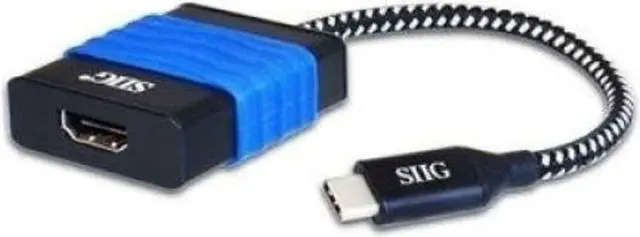 Alt view image 8 of 13 - SIIG Inc. CB-TC0014-S2 USB Type C to HDMI Cable Adapter - Black