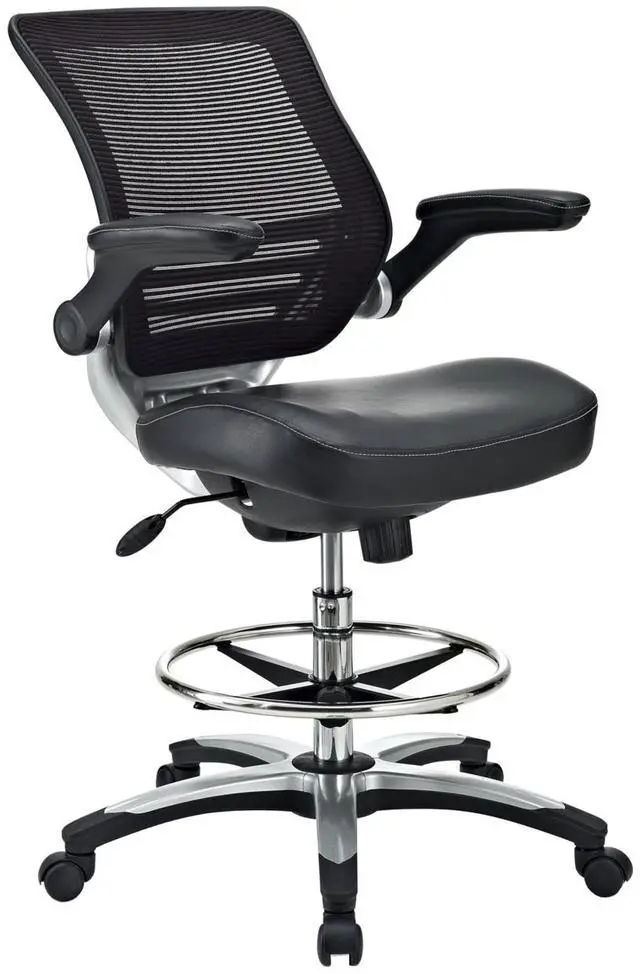 Alt view image 14 of 20 - Edge Drafting Chair in Black