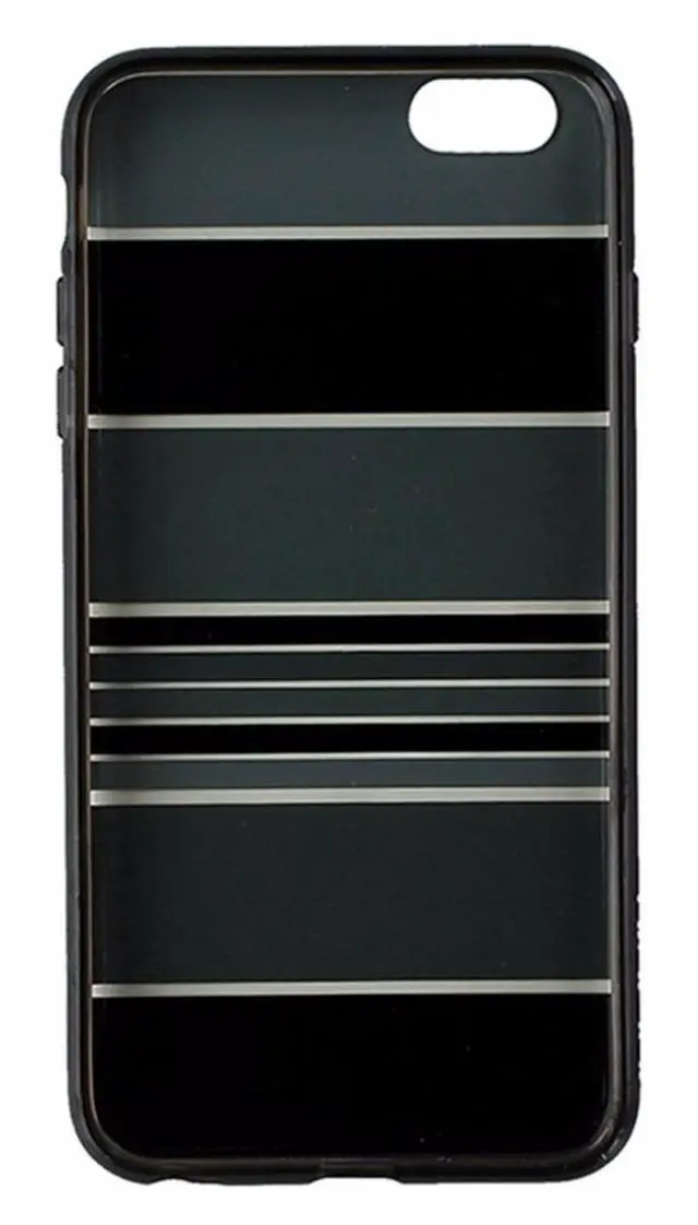 Alt view image 7 of 8 - Incipio Hensley Stripe Design Series for iPhone 6/6s+ - Black, Translucent
