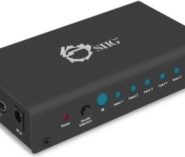 Alt view image 15 of 20 - CE-H23012-S1 5X1 HDMI SWITCH 4K
