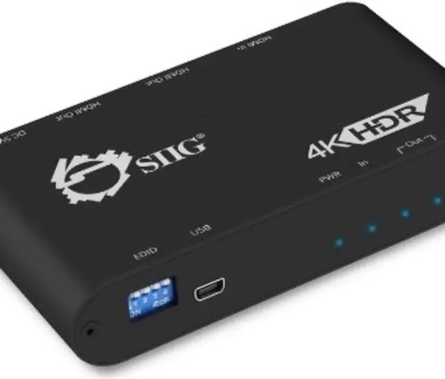 Alt view image 17 of 20 - 1X4 HDMI 2.0 SPLITTER/DIST AMP