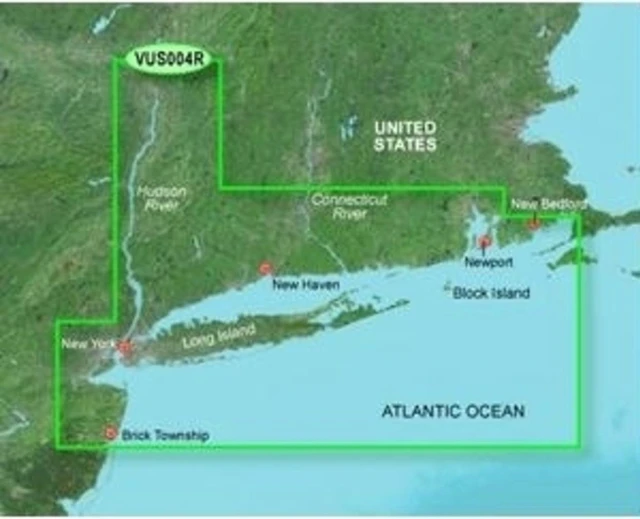 Alt view image 12 of 18 - Garmin 010-C0705-00 Bluechart g2 Vision VUS004R, New York (SD Card)