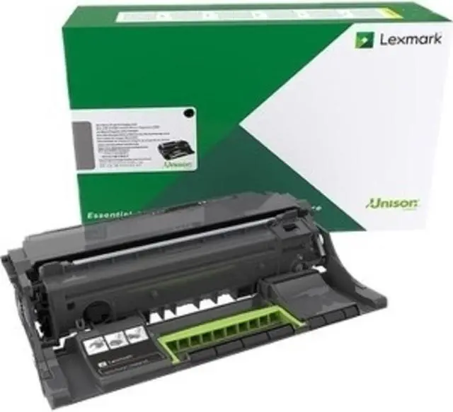Alt view image 9 of 11 - Black Drum Unit for Lexmark 56F0Z00 B2338dw / B2442dw / B2546dw / B2650dw / M1242 / M1246 / M3250 / MB2338adw / MB2442adwe / MB2546adwe / MB2650adwe / MS321dn / MS421dn / dw / MS521dn / MX321adw / MX5