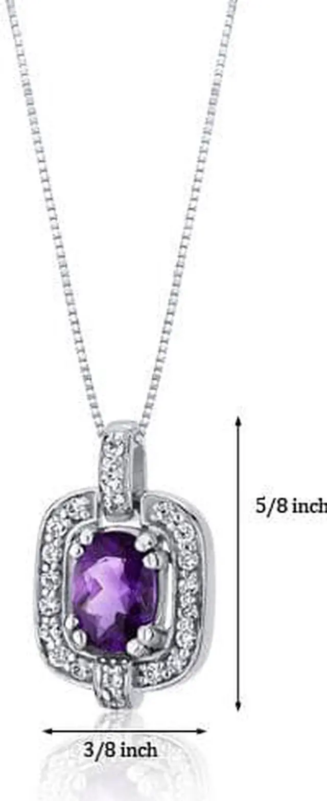 Alt view image 6 of 6 - 14 kt White Gold Radiant Cut 1.25 ct Pink Sapphire Pendant