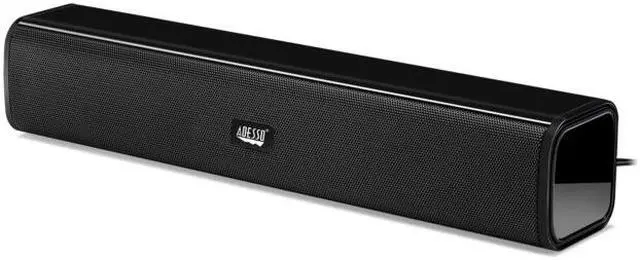 Alt view image 11 of 20 - Adesso Speaker Xtream S5 USB Sound Bar Speaker 5Wx2 4ohm 160hz18khz 6ft RTL
