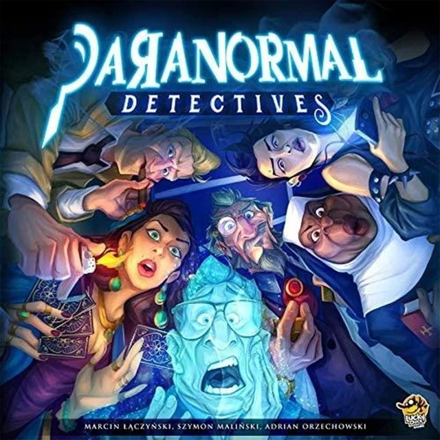 Alt view image 2 of 2 - Paranormal Detectives Deduction Party Interactive Board Game Lucky Duck Games PAR-R01-ENLKY