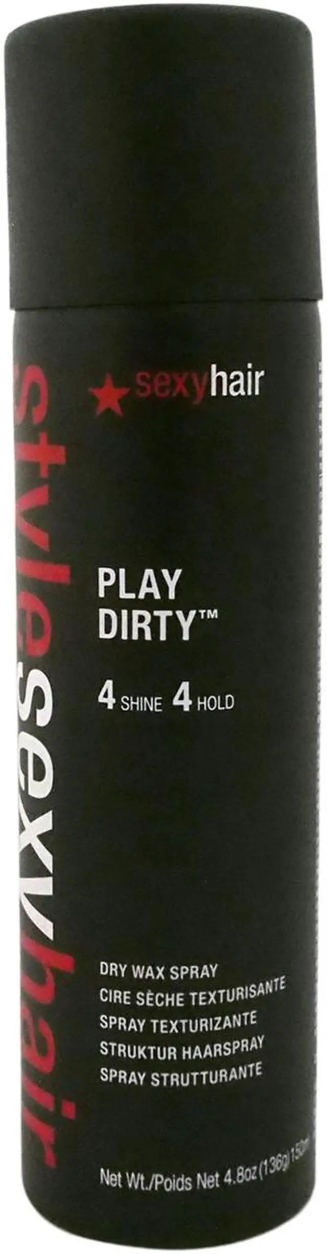 Alt view image 9 of 9 - Sexy Hair Concepts: Style Sexy Hair Play Dirty Hairspray 4.8 oz