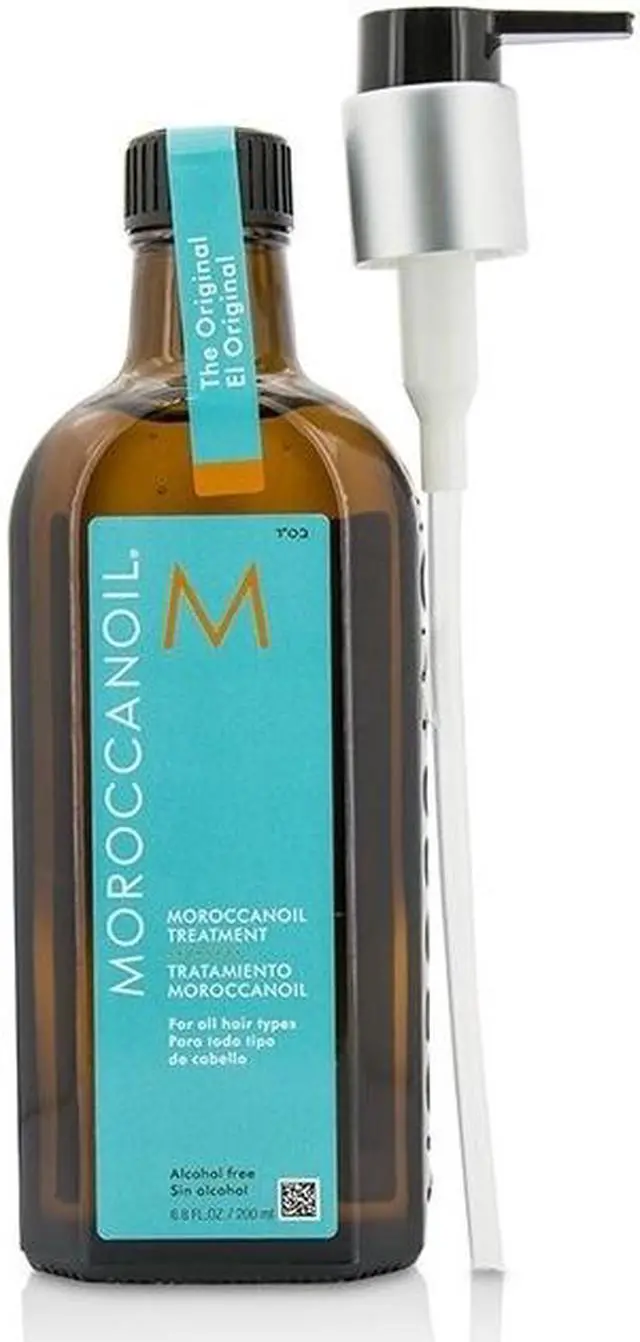 Alt view image 10 of 13 - Moroccanoil Oil Treatment Hair Oil with Pump 6.8 oz ...