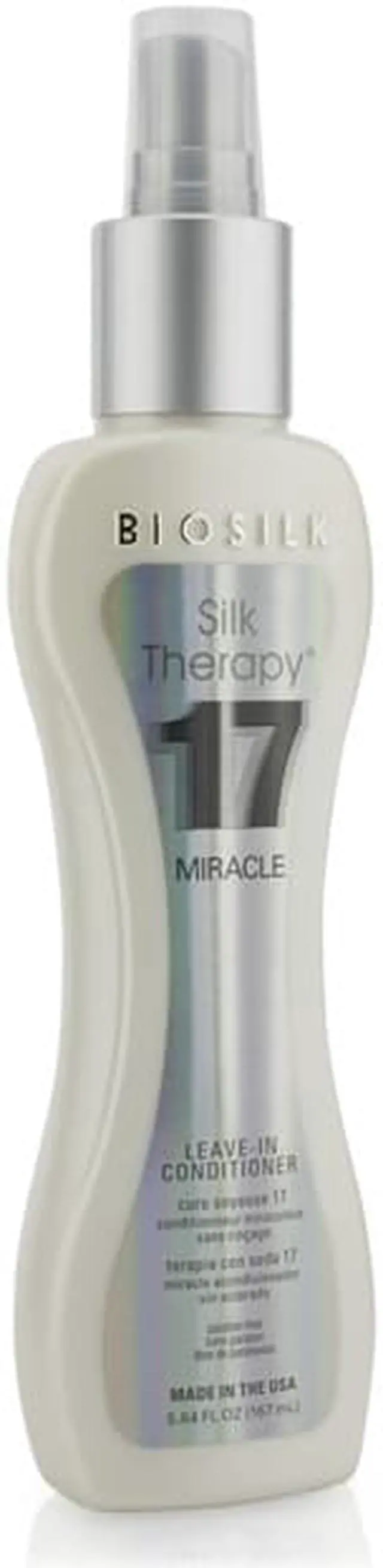 Alt view image 3 of 5 - BioSilk Silk Therapy, 17 Miracle Leave -In conditioner, 5.64 Fluid Ounce
