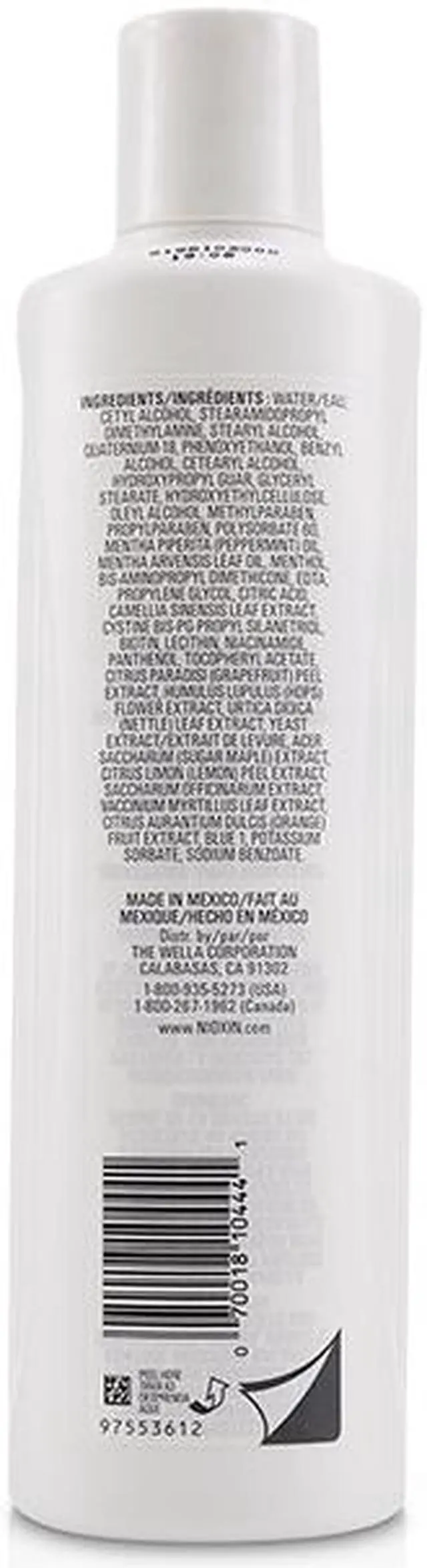 Alt view image 4 of 12 - Nioxin - Nioxon 2 Scalp Therapy Conditioner, with Purifying Agents, Vitamins and Botanicals for Scalp's Health and Hair - 10.1 Oz