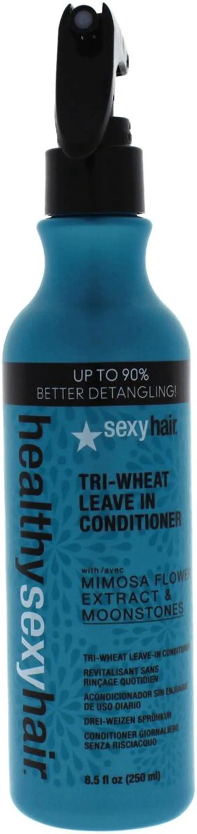 Alt view image 9 of 17 - Healthy Sexy Hair Tri-Wheat Leave In Conditioner Sexy Hair Hair Spray for Unisex 8.5 oz
