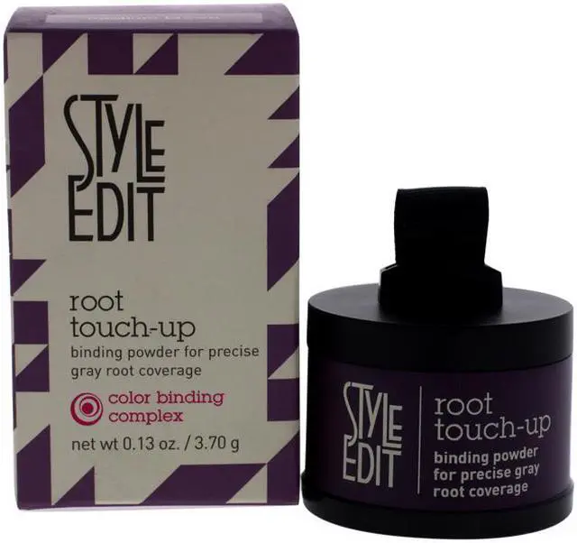 Alt view image 3 of 4 - Style Edit Root Touch-Up Medium Brown Binding Powder Gray Root Coverage  0.13 Ounce 3.7 Milliliters