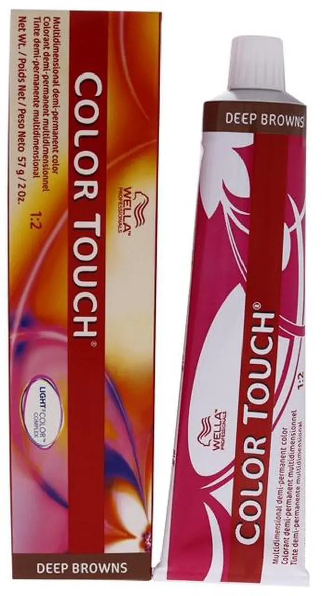 Alt view image 3 of 4 - Wella Color Touch 5/73 Light brown/Brown gold 2oz