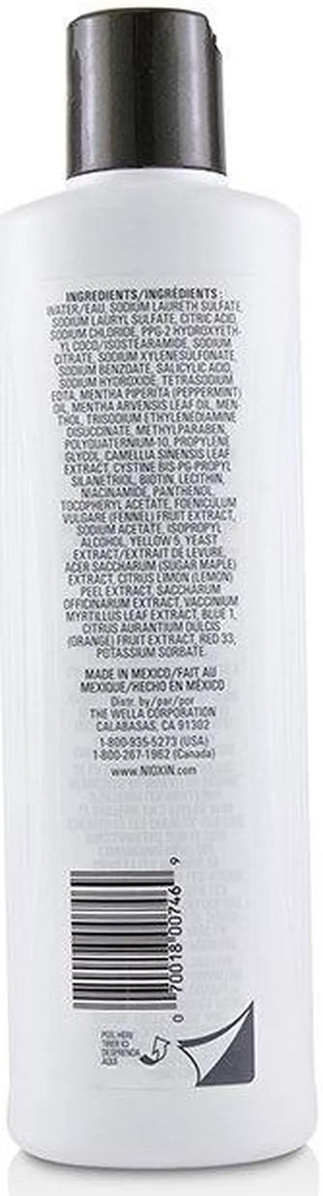 Alt view image 3 of 4 - nioxin cleanser shampoo, hair care system 4 for color treated hair with progressed thinning, 10.1 fl oz