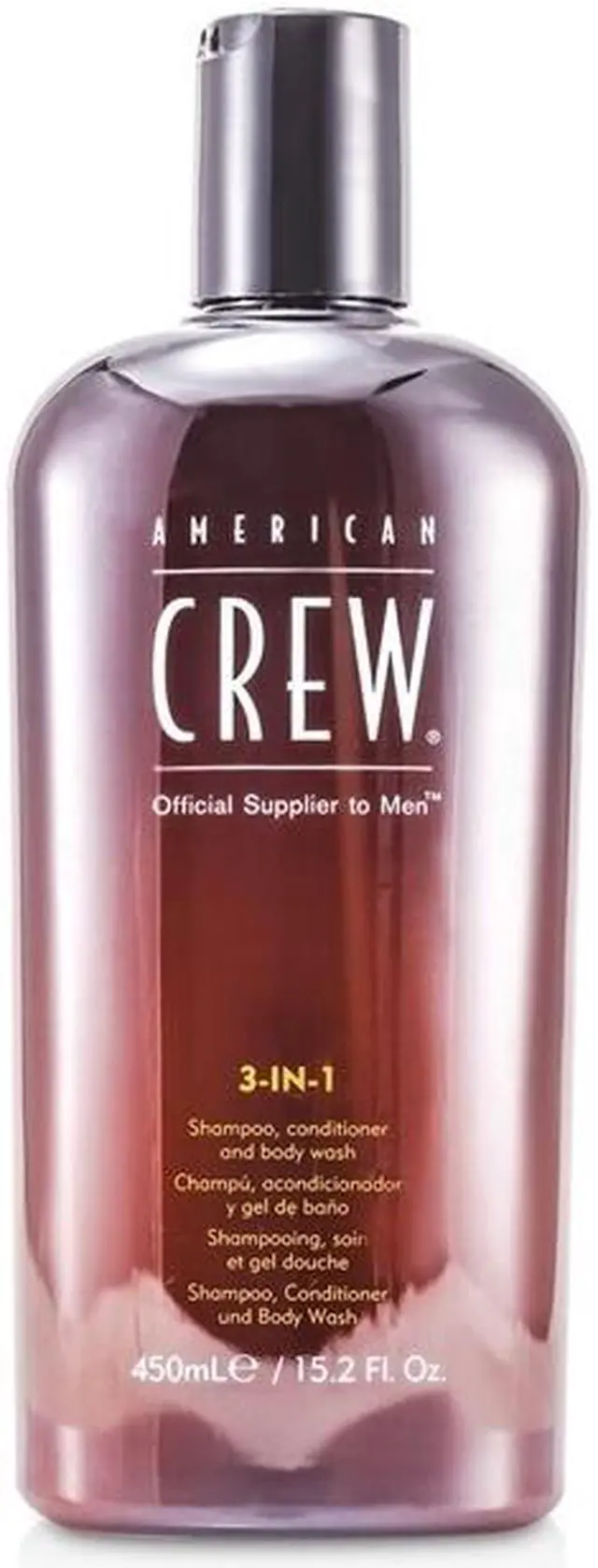 Alt view image 3 of 7 - American Crew - Men Classic 3-IN-1 Shampoo, Conditioner & Body Wash 450ml/15.2oz