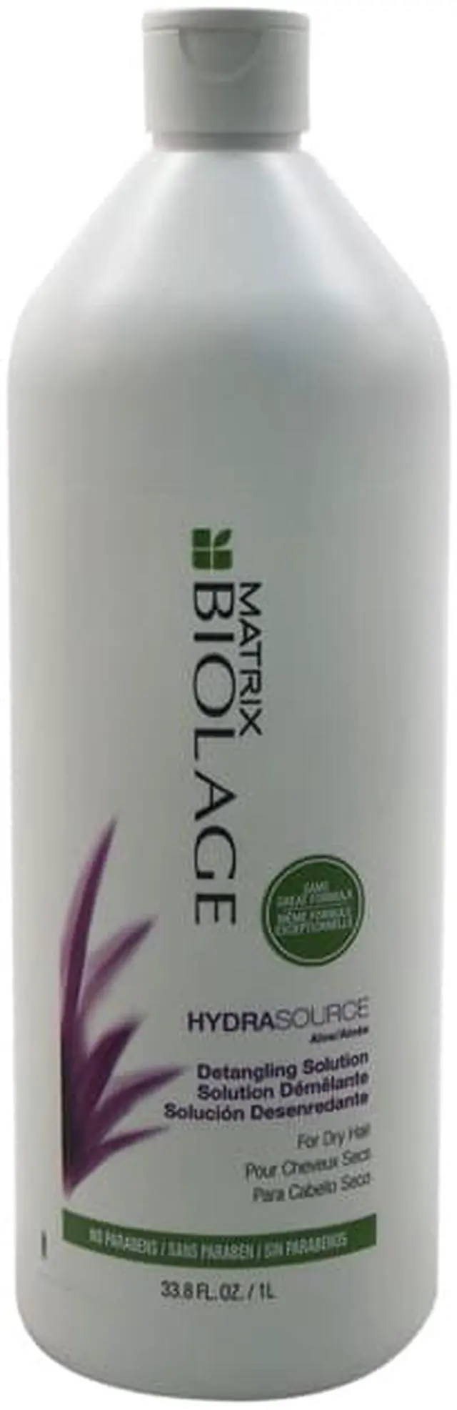 Alt view image 2 of 8 - Matrix Biolage HydraSource Detangling Solution Liter
