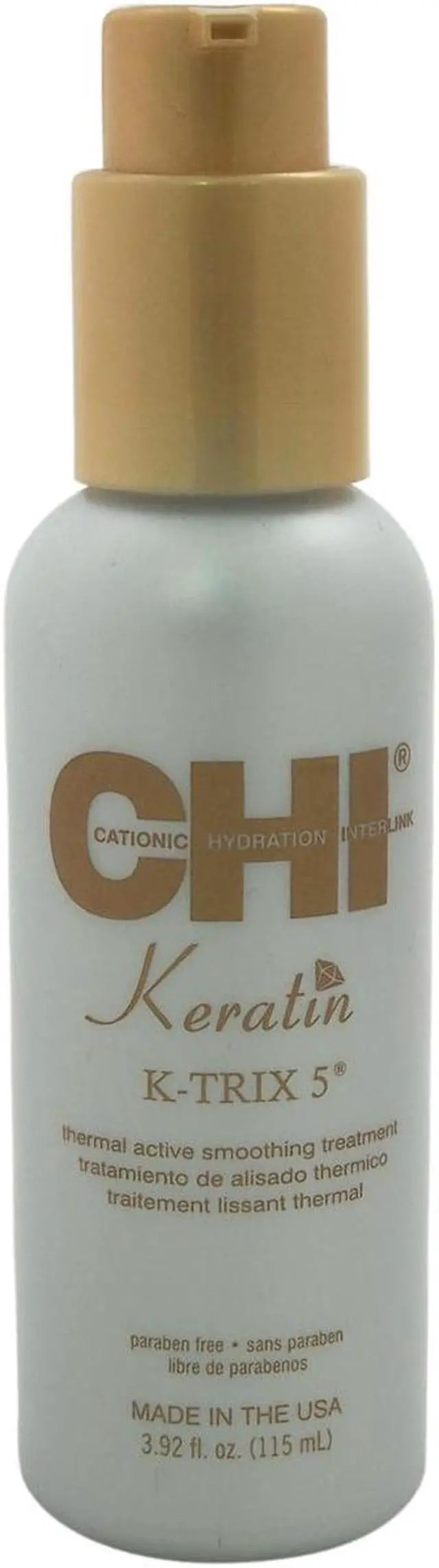Main image of CHI Keratin  K-Trix 5 Thermal Active Smoothing Treatment 3.92oz
