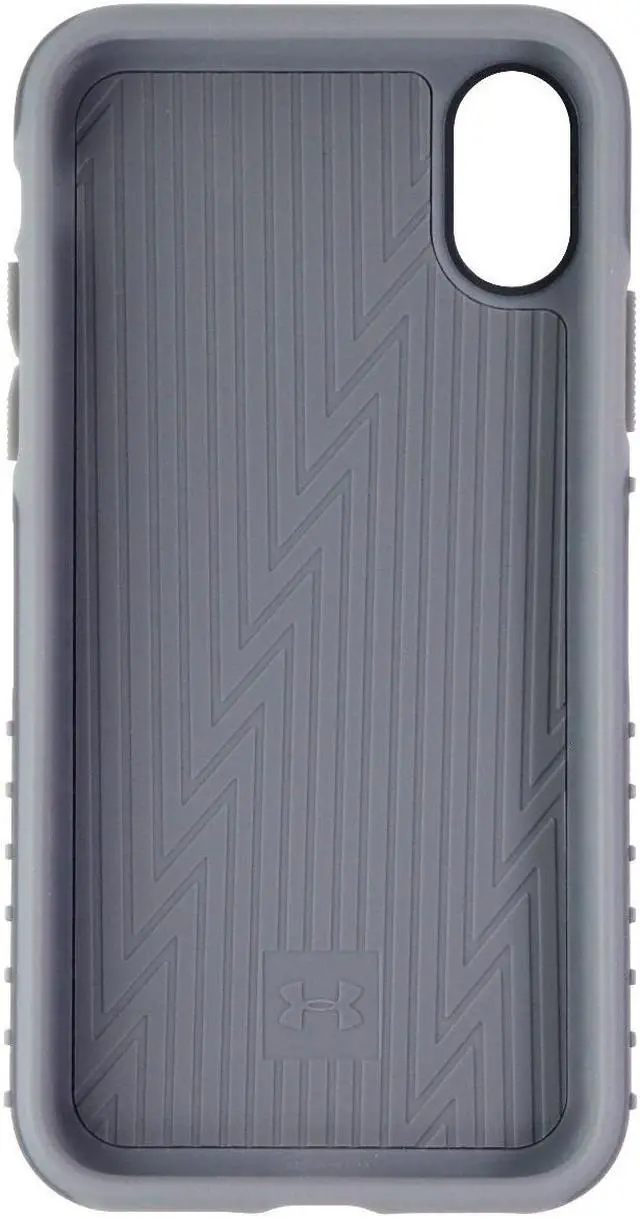 Alt view image 8 of 9 - Under Armour UA Protect Grip Case for iPhone X/XS - Black/Graphite