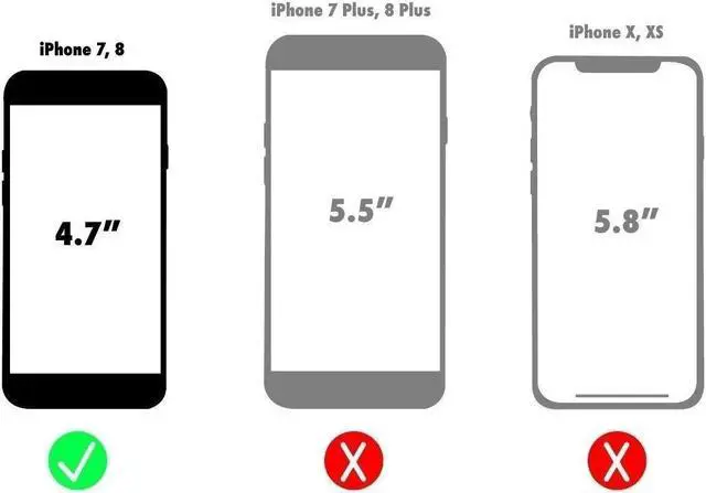 Alt view image 20 of 20 - OtterBox DEFENDER SERIES Case for iPhone 7 (ONLY) - Retail Packaging - BLACK