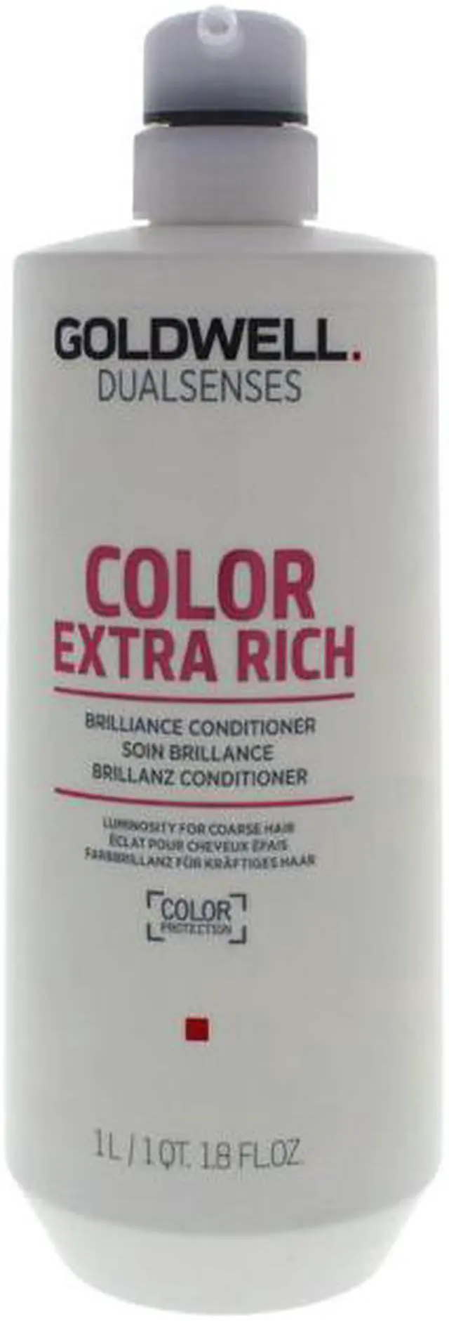 Alt view image 2 of 4 - Goldwell Dualsenses Color Extra Rich Brilliance Conditioner  33.8 Ounce 1000 Milliliters