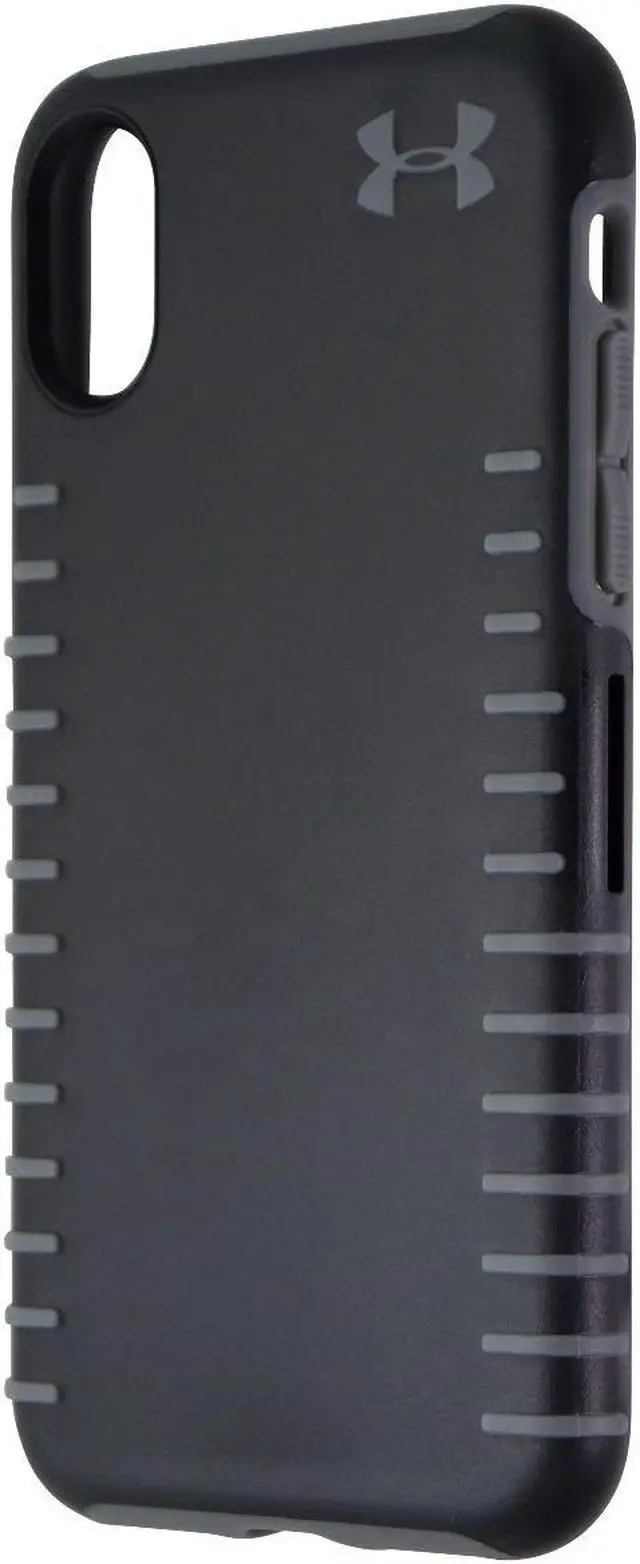 Alt view image 6 of 9 - Under Armour UA Protect Grip Case for iPhone X/XS - Black/Graphite