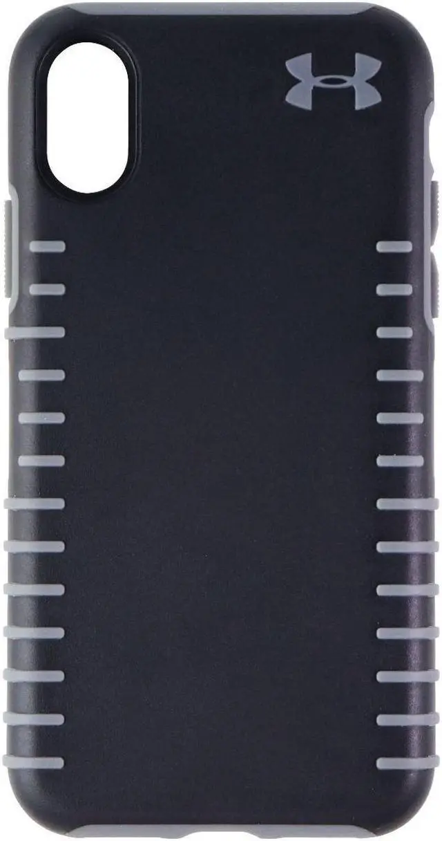 Alt view image 7 of 9 - Under Armour UA Protect Grip Case for iPhone X/XS - Black/Graphite