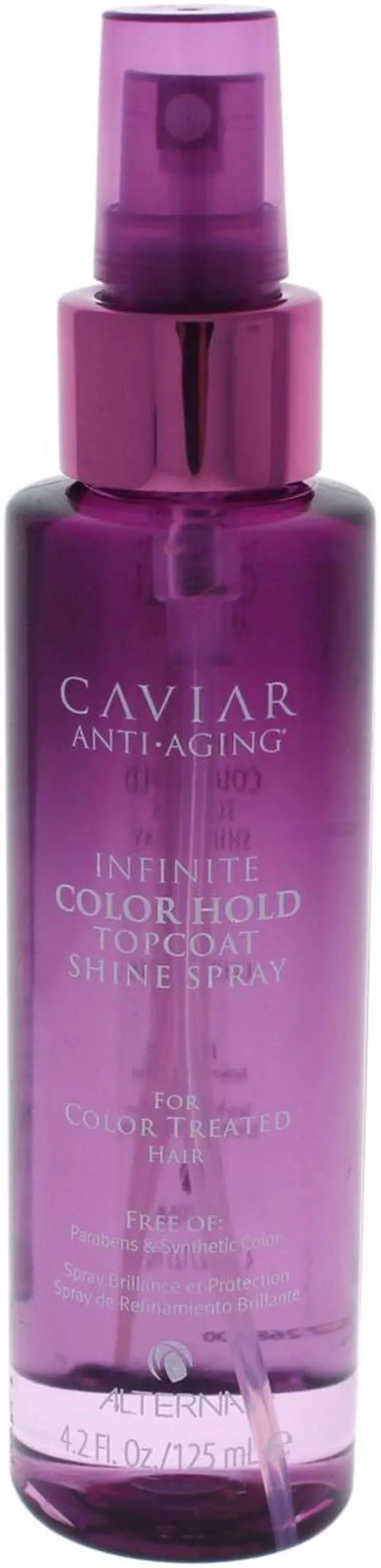 Alt view image 4 of 7 - Alterna Caviar Infinite Color Hold Topcoat Shine Spray For Color Treated Hair 4.2 Ounce