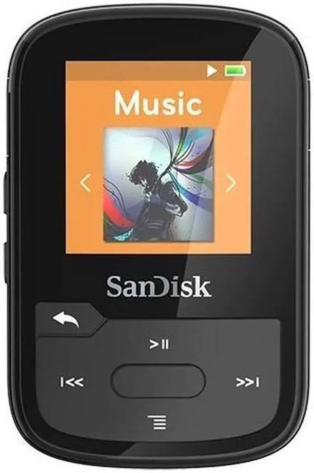 Alt view image 11 of 16 - SanDisk Clip Sport Plus 16 GB Flash MP3 Player - Black