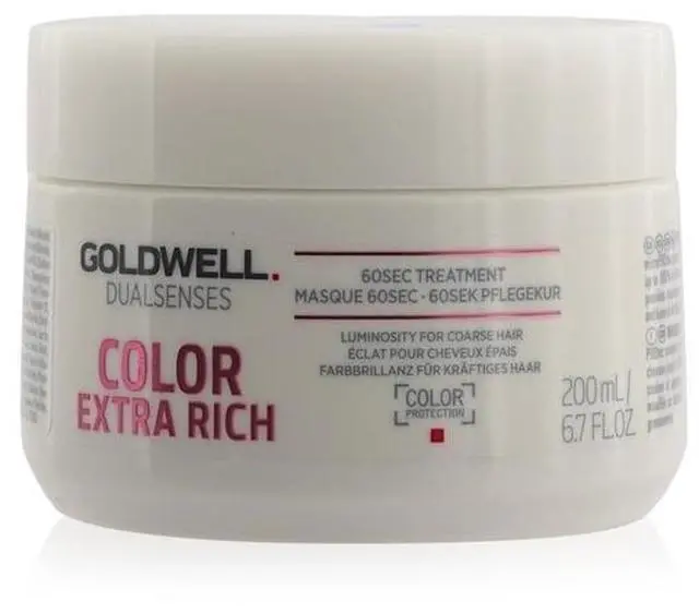 Alt view image 2 of 5 - Goldwell Dualsenses Color Extra Rich 60Sec Treatment  6.7 Ounce 200 Milliliters