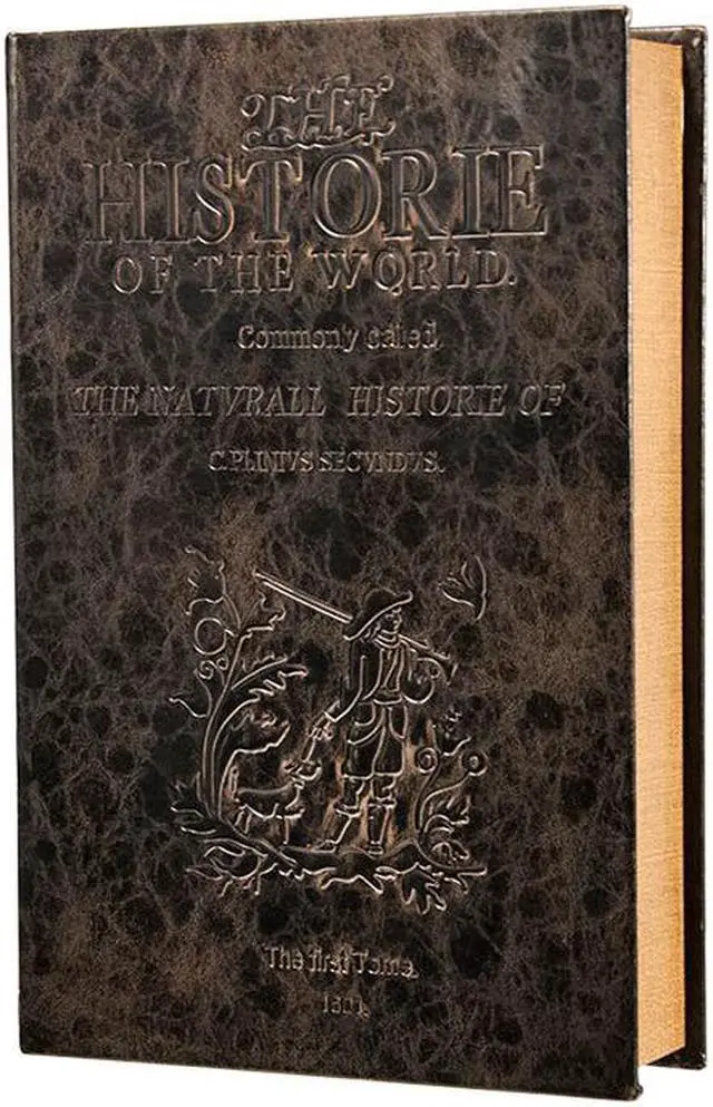 Alt view image 2 of 7 - BARSKA CB11992 Large Antique Book Safe,0.025 cu ft
