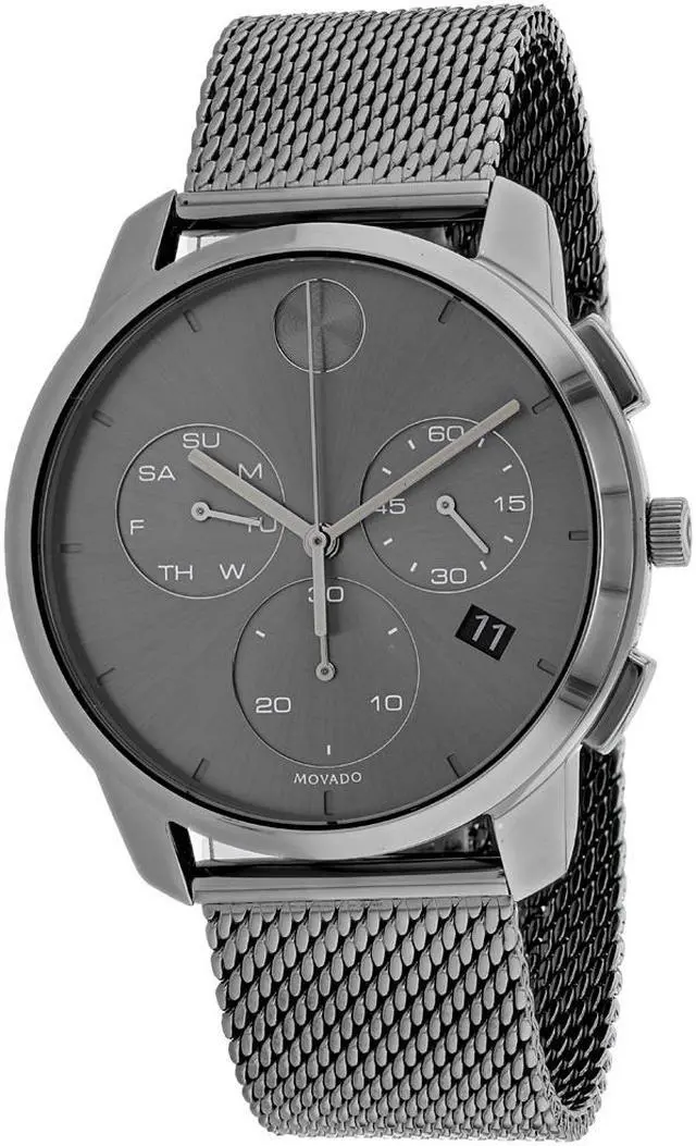 Main image of Movado Men's Bold Gunmetal  Dial Watch - 3600635