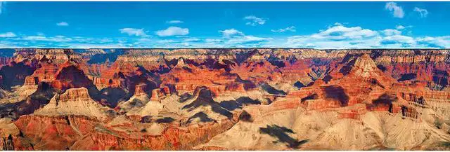 Alt view image 4 of 10 - masterpieces american vistas puzzles collection - grand canyon 1000 piece panoramic jigsaw puzzle