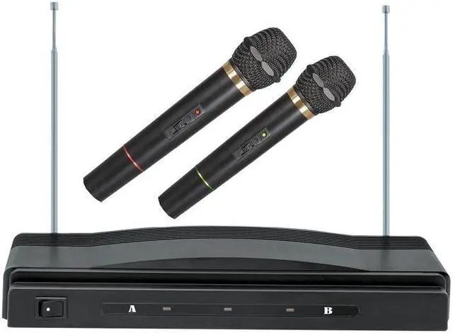 Alt view image 13 of 16 - Supersonic SC-900 Professional Wireless Dual Microphone System