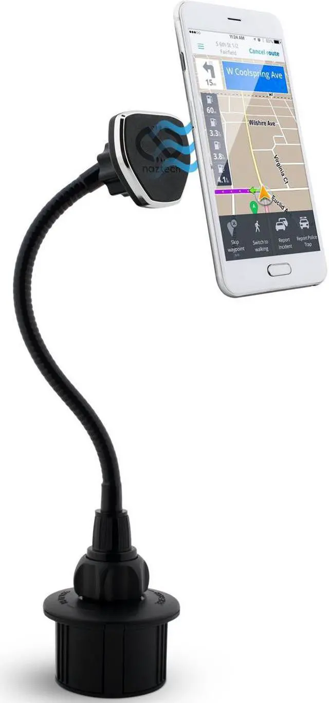 Alt view image 7 of 18 - Naztech 13606 MagBuddy Cup Holder Mount