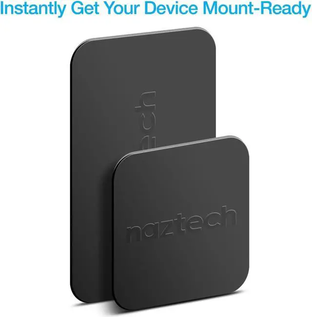 Alt view image 8 of 12 - Naztech 13626 MagBuddy Cards/Plates Black