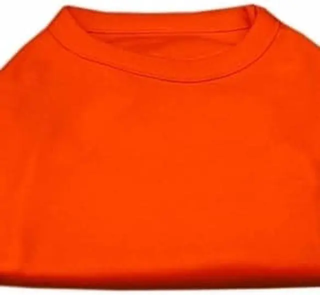 Alt view image 2 of 2 - Mirage Pet Products 8-Inch Plain Shirts, X-Small, Orange