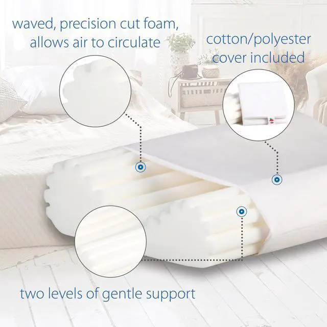 Alt view image 6 of 9 - Econo Wave Pillow ( 103 )