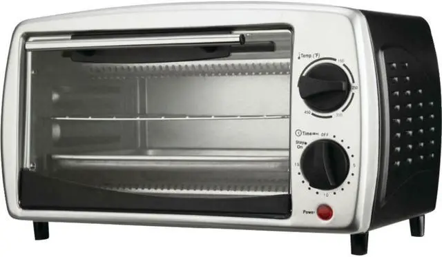 Alt view image 8 of 11 - Toaster Oven 4Slice 9L Black
