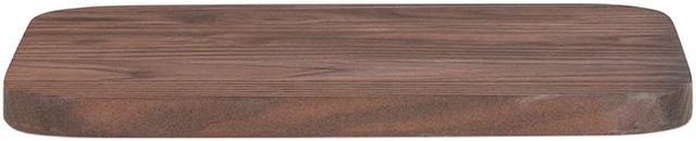 Alt view image 4 of 12 - Rustic Walnut Wood Seat for Colorful Metal Barstools