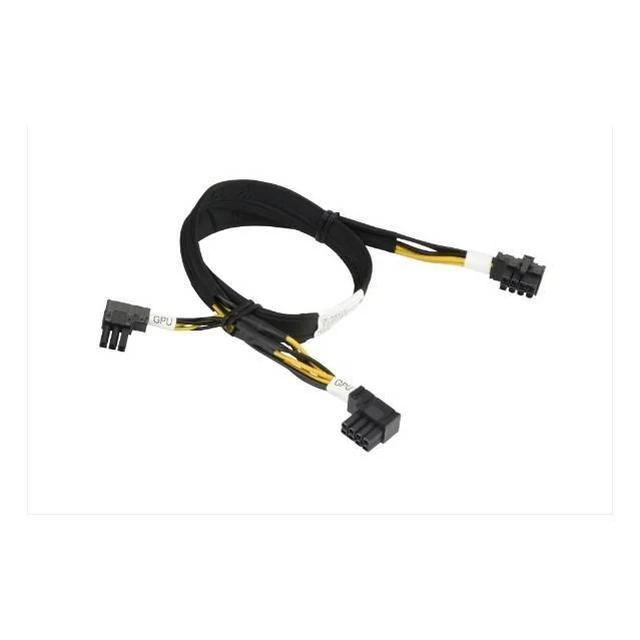 Alt view image 3 of 4 - Supermicro CBL-PWEX-0790 57cm 8-Pin Right Angle CPU to 8-Pin + 6-Pin Right Angle PCIe GPU Cable For Geforce 1
